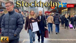 Sweden: Stockholm Walk – The City & Its People in 4K