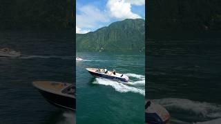 Private Boat Tour Lake Como️ #italy #travel #drone