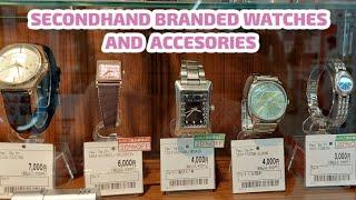 Second Hand Watches and Accessories in Tokyo Japan (with prices)