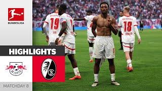 Overnight Table Leader | RB Leipzig - SC Freiburg 3-1 | Highlights | Matchday 8 – Bundesliga 2024/25