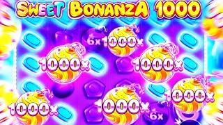 ЛУЧШАЯ СЕССИЯ! МОЩНЕЙШАЯ 1000х ИКСОВ В СВИТ БОНАНЗЕ!! / Sweet Bonanza 1000 / заносы недели / занос