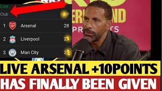 Arsenal Soars to the Top: A +10 Point Boost