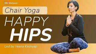 Chair Yoga for the Hips!! (40 Minute Session)