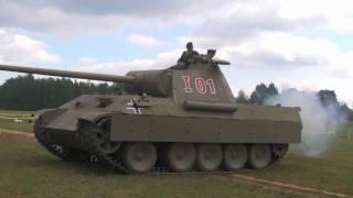 panzer V panther tank replica.