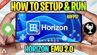  HORIZON EMULATOR ANDROID V2 - SETUP/BEST SETTINGS/TEST | BEST WINDOWS EMULATOR UPDATE!