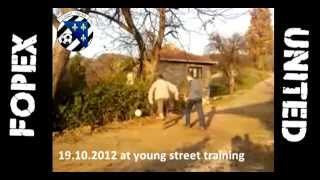 1 VS 1 FOPEX UNITED AMATEUR FOOTBALL ON STREET TRAINING #1