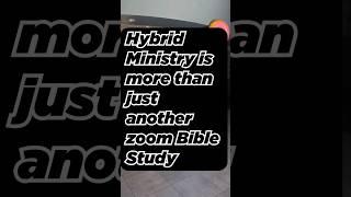 How to use digital in your ministry. #HybridMinistry