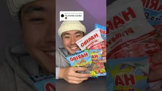 TRYING HARIBO CANDY ️#haribo #foryou #explore #eatingshowasmr #eatwithme #trending