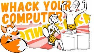 Я СЛОМАЛ СВОЙ КОМПЬЮТЕР | Whack Your Computer  Угарные флеш ИГРЫ