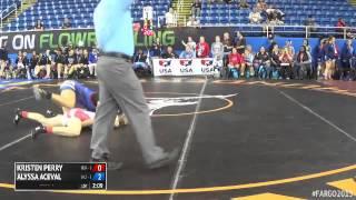117 Cons. Semi - Alyssa ACeval (California 2) vs. Kristen perry (Indiana / Ohio)