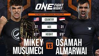 INSANE Dominance  Mikey Musumeci Choked Out Osamah Almarwai