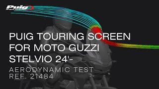 REF.21484 - TOURING SCREEN FOR MOTO GUZZI STELVIO 24'-