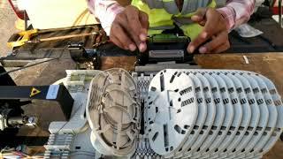 Splice fiber optic cable | broken optical fiber | Splicing