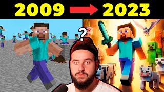 LA EVOLUCIÓN DE MINECRAFT : 2009 - 2023