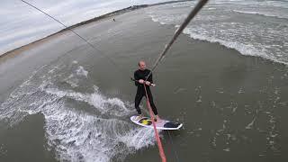 Onshore Kite Wave Session in Cornwall 19th October