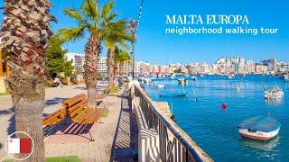  Gzira - Neighborhood of Malta | Walking 4K