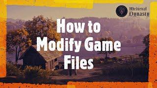 How to Modify Game Files