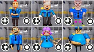 What if I BECOME EVERYONE ALL Barry's Prison MORPHS! - Grumpy Gran, Mr Funny, Siren, Papa (#roblox)