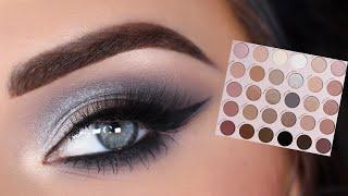 ColourPop Stone Cold Fox Palette | New Years Silver Eyeshadow | 12 Days of Tutorials