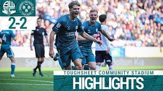 24/25 HIGHLIGHTS | Bolton Wanderers 2-2 Shrewsbury Town - Josh Feeney's first goal, Shipley stunner