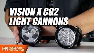 Vision X CG2 LED Light Cannons Review and Demo - These things are insane!