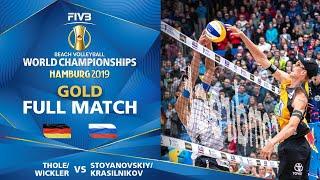 Thole/Wickler vs. Stoyanovskiy/Krasilnikov - Gold Medal | Beach Volleyball World Champs Hamburg 2019