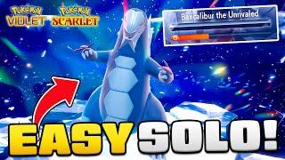 The BEST Pokemon to SOLO 7 Star BAXCALIBUR Tera Raid in Scarlet and Violet
