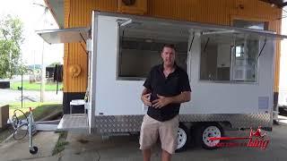 Food Trailer King Introduction To The Maxi Elite Food Trailer