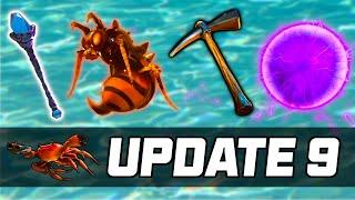 ICE STAFF! ELECTRO GLOBE! HORNET! PICKAXE! | Crab Champions Elemental Update (Early Access Update 9)