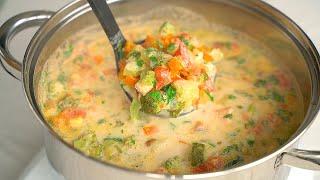 This soup helped me lose weight! -10kg per month. No diets! Eat every day!