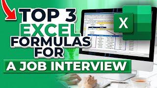 If Statement, Vlookup, & Index Match - Top 3 Excel Formulas for Job Interviews