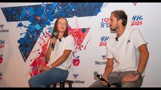 TECNIFIBRE | Special Q&A with Iga Swiatek & Daniil Medvedev