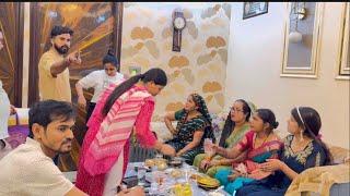 Somesh's family went to Sana's house  both the families met for the first time 🫶️| Sana Somesh ...