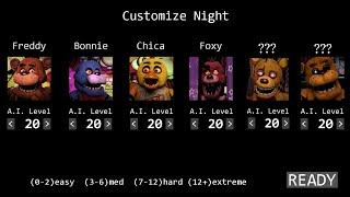 Все Jumpscares из FNaF 1, но это же фильм FNaF! (FNaF 1 Мод)