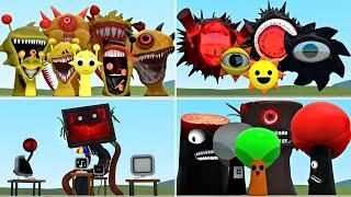 WHICH HORROR PHASE SPRUNKI FAMILY IS THE STRONGEST In Garry's Mod?