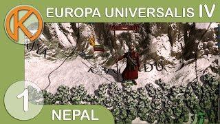 EU4 Rights Of Man - Nepal | In The Mountains - Ep. 1 | Let's Play Europa Universalis IV Gameplay