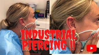 HOW TO GET INDUSTRIAL PIERCING ??