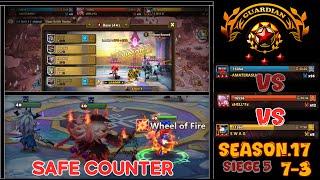 G3 Siege : AMATERASU vs S.W.A.G vs Hellx - KAKI comeback - Summoners War