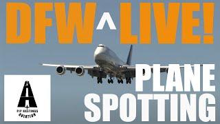 LIVE PLANESPOTTING From DFW:Plane Spotting Action From the 3rd Busiest Airport in the World