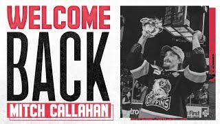 Welcome Back Mitch Callahan