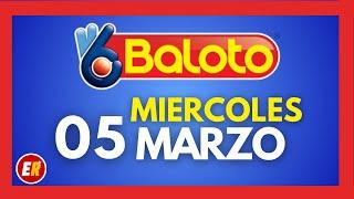 Resultado BALOTO REVANCHA del MIERCOLES 05 de marzo 2025