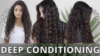 CG Friendly Hair Masks / Deep Conditioners In India |  How To DEEP CONDITION Curly/Wavy Hair