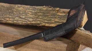 Forging a Native American Crook Knife -- the Mocotaugan