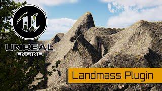 Unreal Engine 5 Landmass Plugin (Landschaft erstellen Tutorial deutsch)