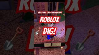 BRAND NEW ROBLOX DIG! #robloxdig #roblox #newgame