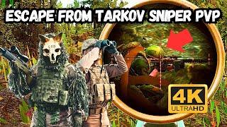 As a sniper, always be a step ahead of the enemy... ESCAPE FROM TARKOV SNIPER PVP