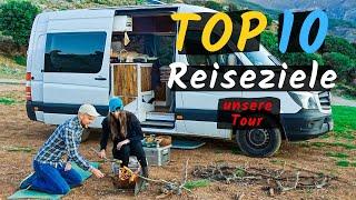 Vanlife Highlights unserer Europa Reise mit dem Wohnmobil | Unsere Route