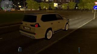 City Car Driving - LEXUS LX570 WALD | Night Driving