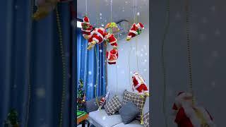 Kibtoy Santa Claus climbing lamp toy