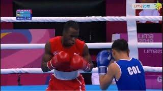 (56kg)  CABALLERO Osvel David (CUB) vs AVILA SEGURA Ceiber (COL) PanAmerican Games Lima 2019